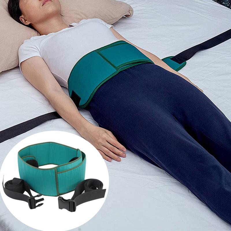 Bed Safety Harness Adjustable Guardrail Belt Wheelchair Seat Patients Restraint Fixing Comfortable Strap Safe Health Care