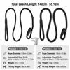 Nylon P Chain Leash Black No Pull Dog Lead Anti Pull Dog Walking Rope  Small Medium Dogs