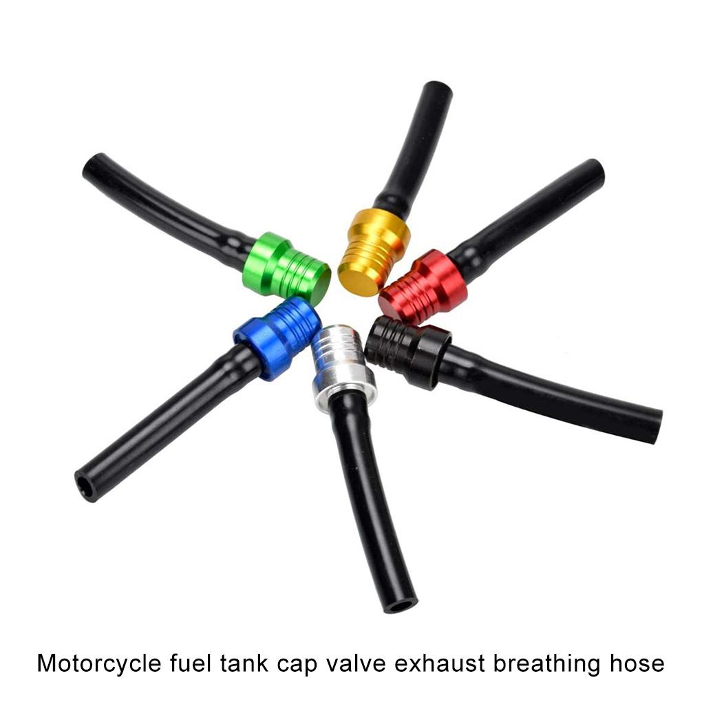 6x Motorcycle Cap Vent Tube For Dirt Bike ATV Prevent Flows And Maintain Tank Ventilation