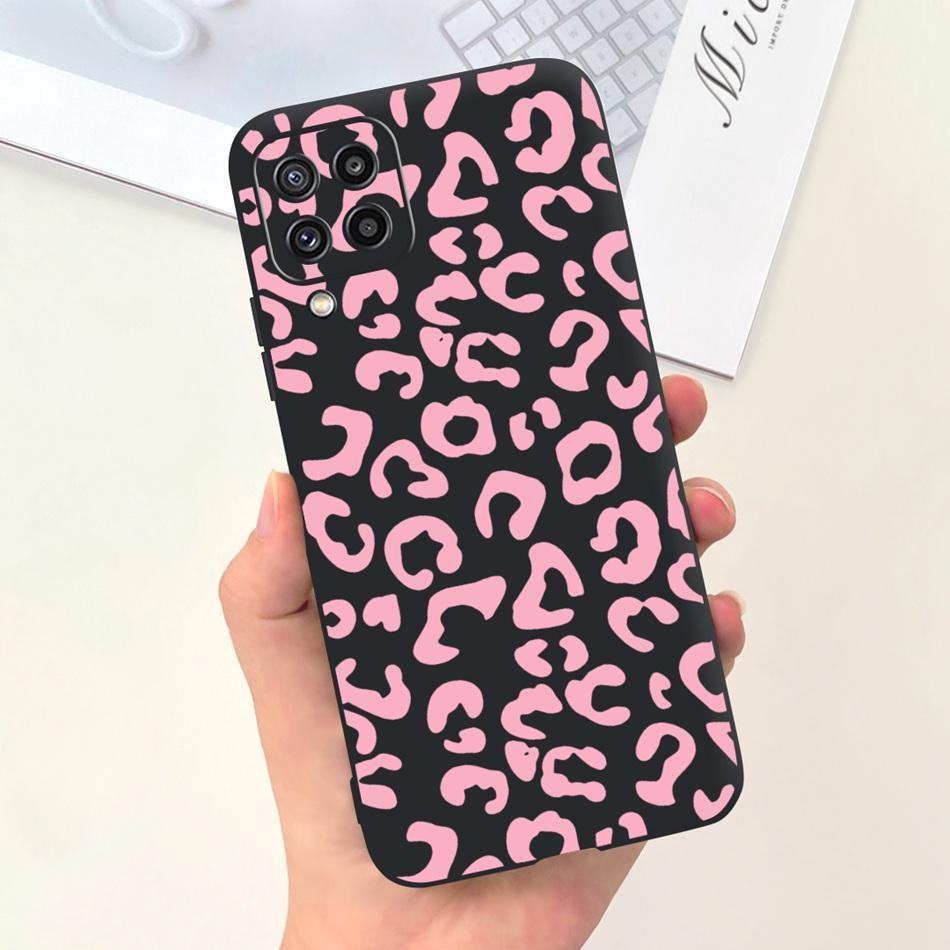 Für Samsung Galaxy M22 F22 Hülle Samsung M22 F22 4G SM-M225F E225F Mode Mond Design Weiches Silikon Schutzhülle Handyhüllen