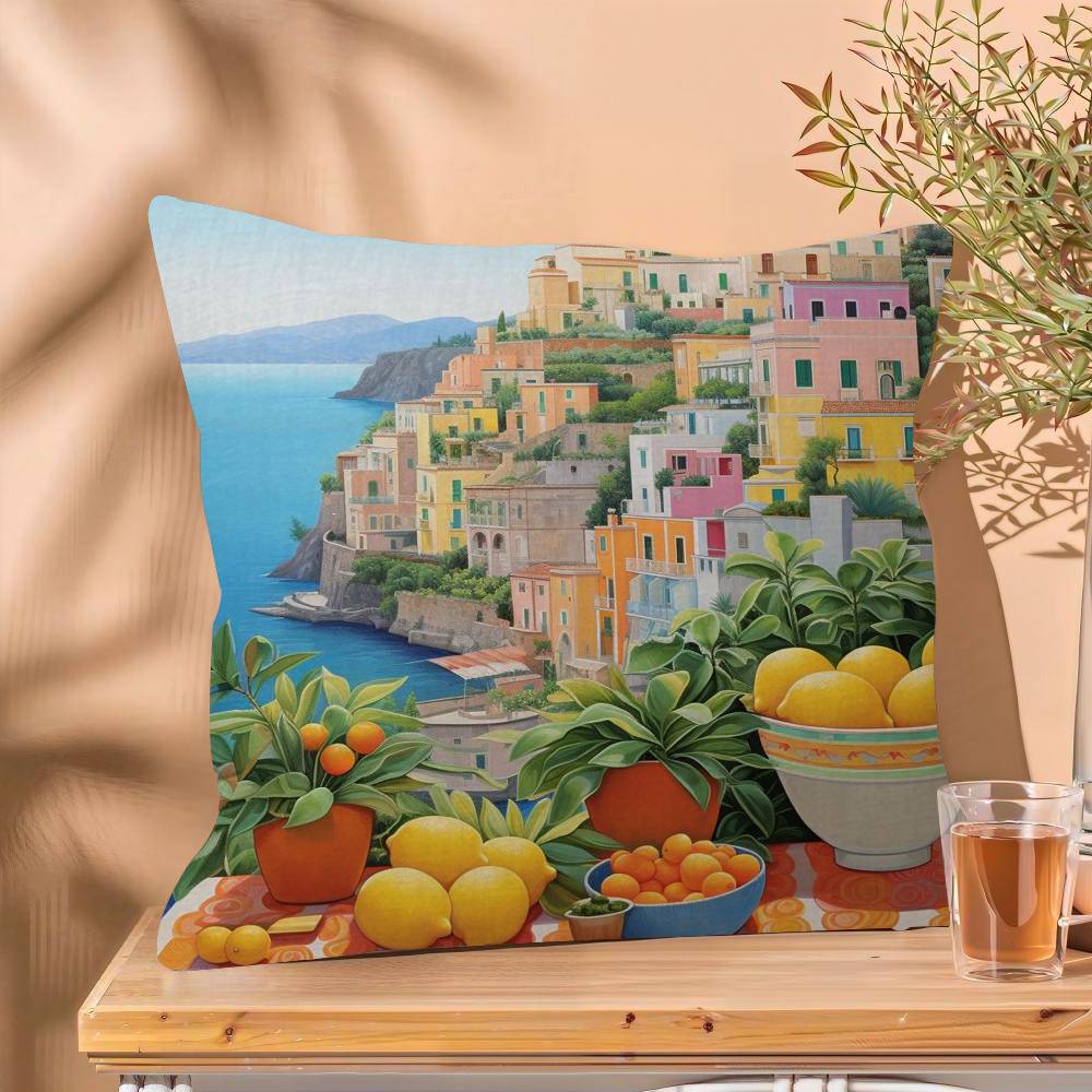 Lemon Garden pillow cover sofa cushion cover home room decoration children gift