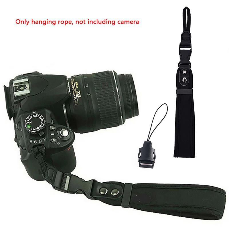 Cinghia Da Polso Per Fotocamera DSLR - Regolabile E Sgancio Rapido Per Polso Sicuro - Foto 5