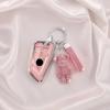 Diamond Pink Style Fob for BMW 1 3 5 7 Series X1 X3 X5 X7 F10 F15 F16 F20 F21 F30 F31 F32 F34 G01 G02 G20 M3 Car Key Case Cover
