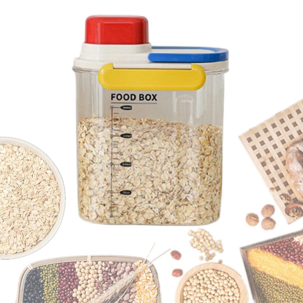 Kitchen Storage Bin Pet Food Bucket for Household Organization Pantry Grain Dry