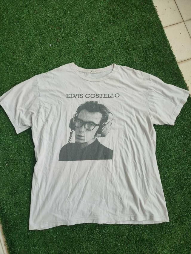 Elvis Costello Vintage Short Sleeve Unisex T-Shirt All Size MC1345 Unisex T-Shirt