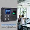 2.4inches TFT LCD Screen Fingerprint Time Clock Attendance Machine Recorder   Plug