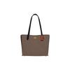 Willow 35 Classic Solid Color Turn Lock Tote Bag Women Tote Bags Dark-Gray C0692-B4CBD