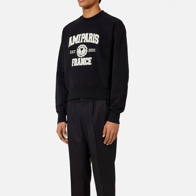 AMIPARIS Logo Printed Crewneck Sweatshirt USW010747-001