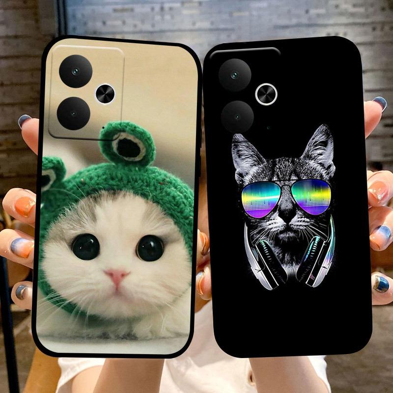 Per Custodia Telefono Realme 14T 5G Pittura alla Moda Silicone Morbido TPU Copertura Protettiva Fotocamera Per Realme14T 14 T Fundas Bumper RMX5078