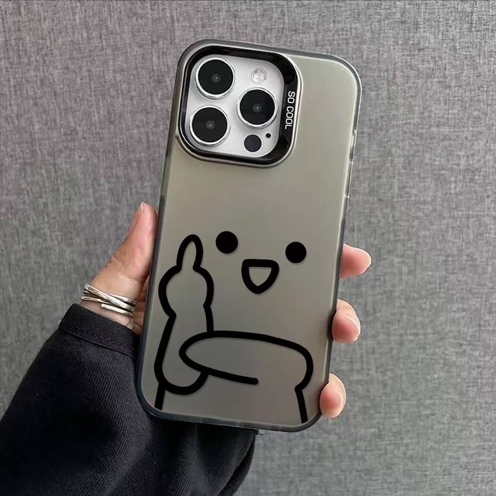Painted Phone Case for iPhone 11 14 15 16 iPhone 17 11 12 13 for 17 14 15 16 Pro14 15 16 Pro Max for Samsung S25 Ultra S24 S25 A36 A56 A16 Hard Cover