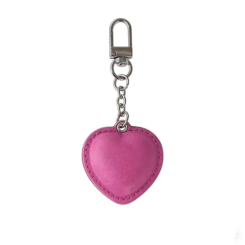 Heart-shaped 3D Keychain Pendant Gift Accessory