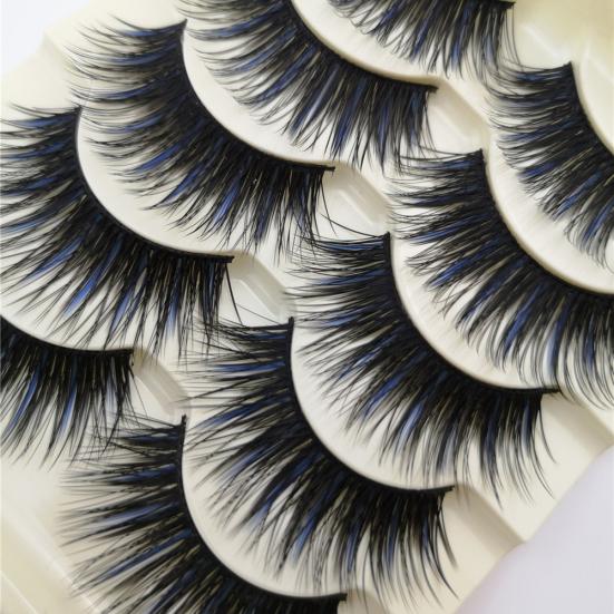Fashion Thick False Eyelashes Long Natural Lashes Extensions for Women Girls