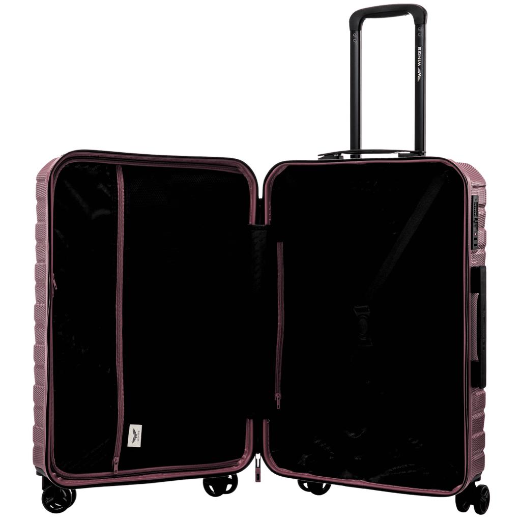 Wings Crake 24" Middle Blue Suitcase