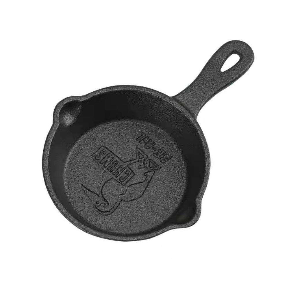 8.5cm Small Cooking Tool Mini Skillet Frying Pan Cookware Cast Iron Pot
