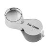 Magnifying Loupe Jewelry Tool Glass Magnifier Jewellery Foldable Jewelers Len Repair Kit 30X 20X 10X Stamps Coins