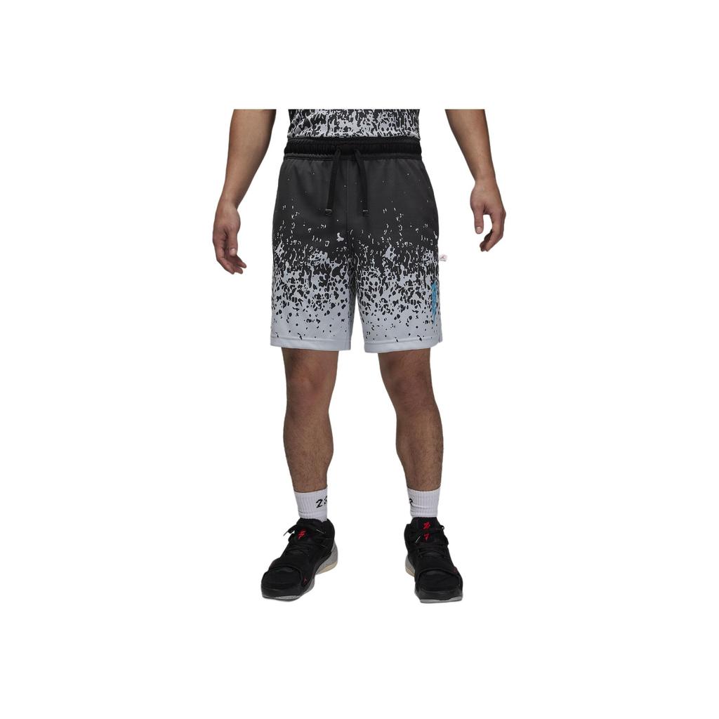 Jordan Gradient Lace-Up Casual Sports Shorts Men shorts Black FN5347-010