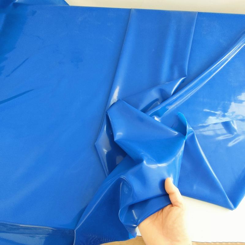 100X120CM Latex Rubber Sheet Elastic Smooth Waterproof Fabric For Dress Costume Essential Oil Mattress Sexy Lingerie Bed Cover