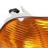 Car Front Corner Lights Left Right Clear Lens Turn Signal Lights Replacement for 3 Series E46 Coupe 19982001 Amber 63126904299 63126904300