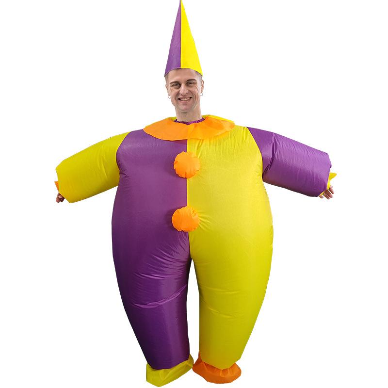 Halloween Doll Costume Adult Cartoon Doll Funny Funny Props Funny Clown Inflatable Suit