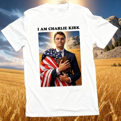 Charlie Kirk T-shirt I'm Charlie Kirk A Patriotic American Christian Jesus T-shirt for Men and Women American Style Outfit