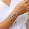 Luxury Women Chain Bracelet Not Allergic Adjustable Link Braclet Evil Eyes Butterfly Cross Cuckold Braslet Gifts For Her Pulsera