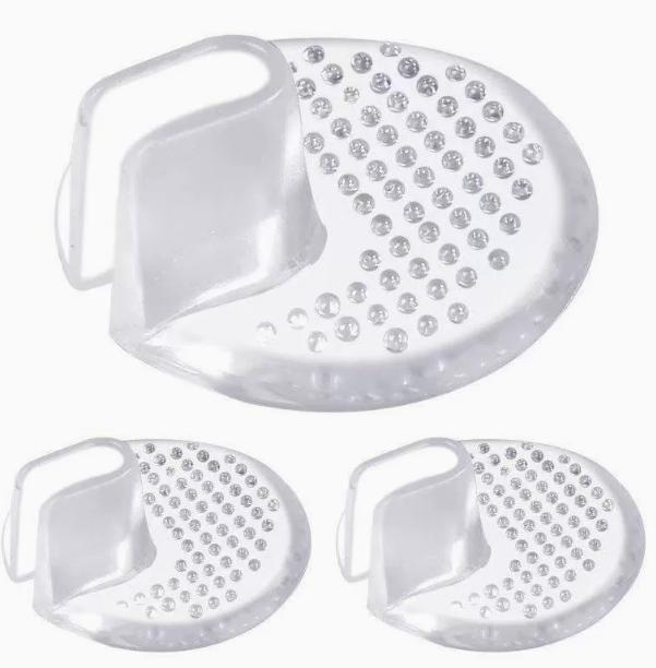 Silicone Toe Pad for Flops, Adhesive Front Cushion for Thong Sandals One Size