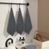 SINLAND Microfiber Cleaning Cloths, Commercial Towels for Kitchen, Cleaning, and Car Washing, Absorbent and Quick-Drying, 12-Count, Gray