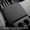 PU Leather Car Armrest Cushion Center Console Cover For Ford F150 2015-,F250 F350 F450 2017-,Expedition 2018-