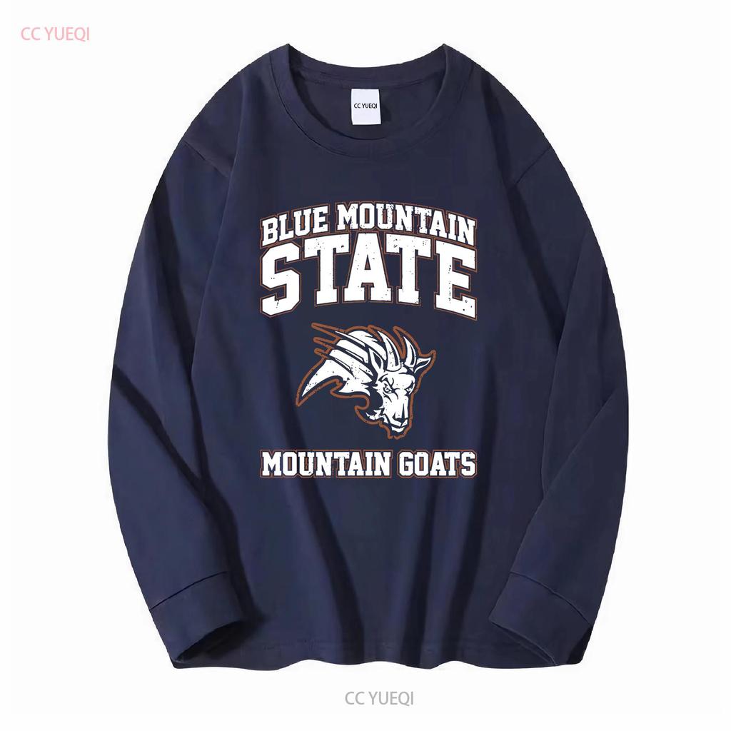 Blue Mountain State Goats Essential T Shirt long or short sleeves vintage Washed Soft Comfortable Top For Everyday Wear