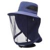 Outdoor Vispet Anti Muggen Insecten Hoed Vispet Insectennet Hoofdbeschermer Campinghoeden Vispet