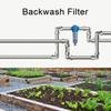 1 jeu de 3 Couvercles en Plastique Tuyau Filtre à Sédiments Tuyauterie d'Eau Alimentation en Eau de Jardin