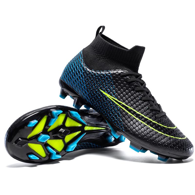 Highly Breathable Football Shoes Non-slip Lawn Training Broken Nails Professional Game Football Shoes