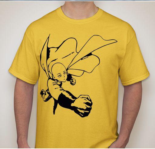 One Punch man Saitama anime T shirt Tee M