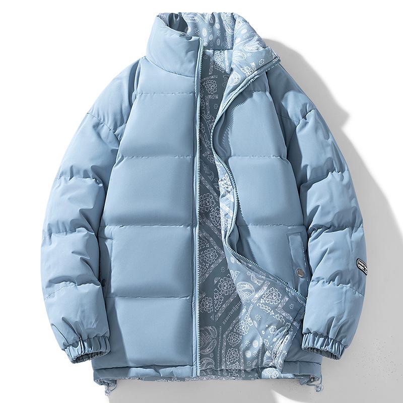 

Мужское модное хлопковое зимнее пальто - Повседневное, Теплое, Воротник-стойка, Короткий стиль Medium