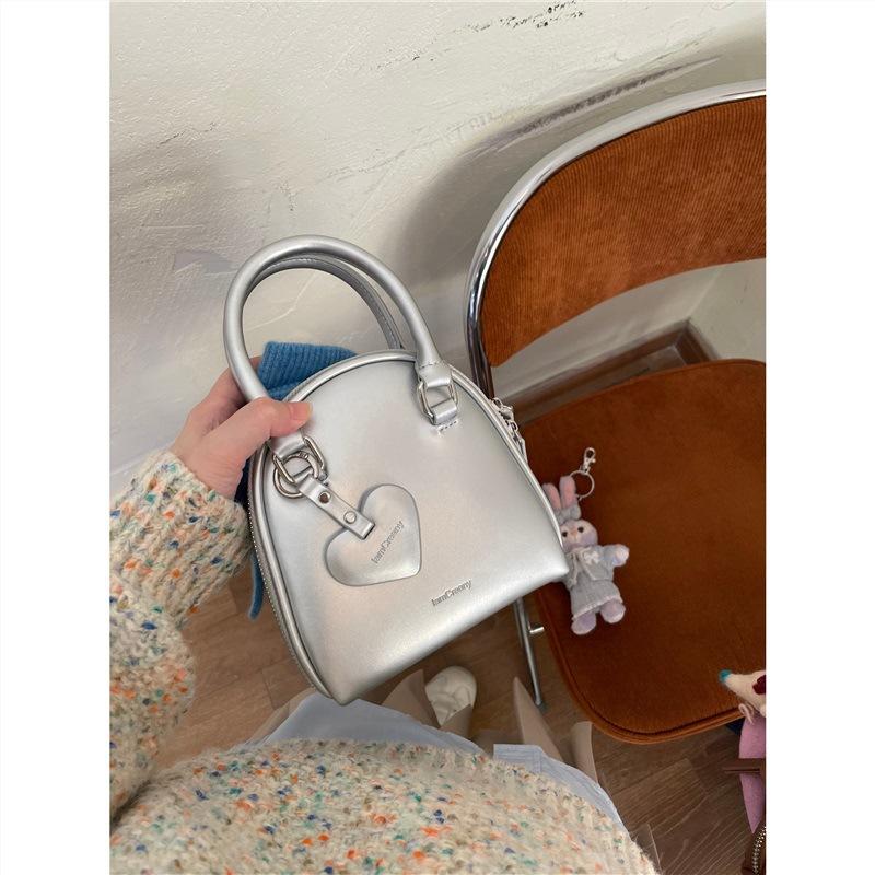Love small shell bag niche design women s bag new portable mini shoulder crossbody small bag women Standard