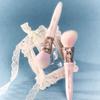 [Flower Nose] Flower Nose Bunny Garden Angled Blusher Brush Pearl Pink