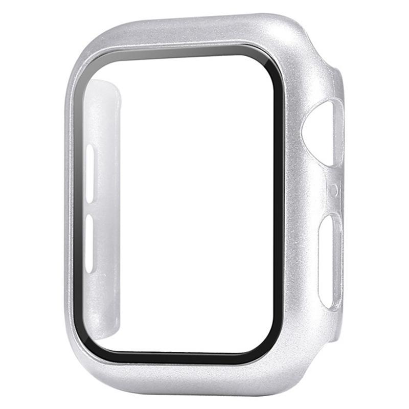 Glas+Hülle Für Apple Watch Hülle 9 8 7 6 SE 3 iWatch Zubehör Displayschutz Apple Watch Serie 44mm 40mm 38/42mm 45mm 41mm