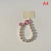 Cute Colorful Love Heart Bead Phone Chain Pendant Charm Strap Cord For Phone Bag Universal Hanging Rope