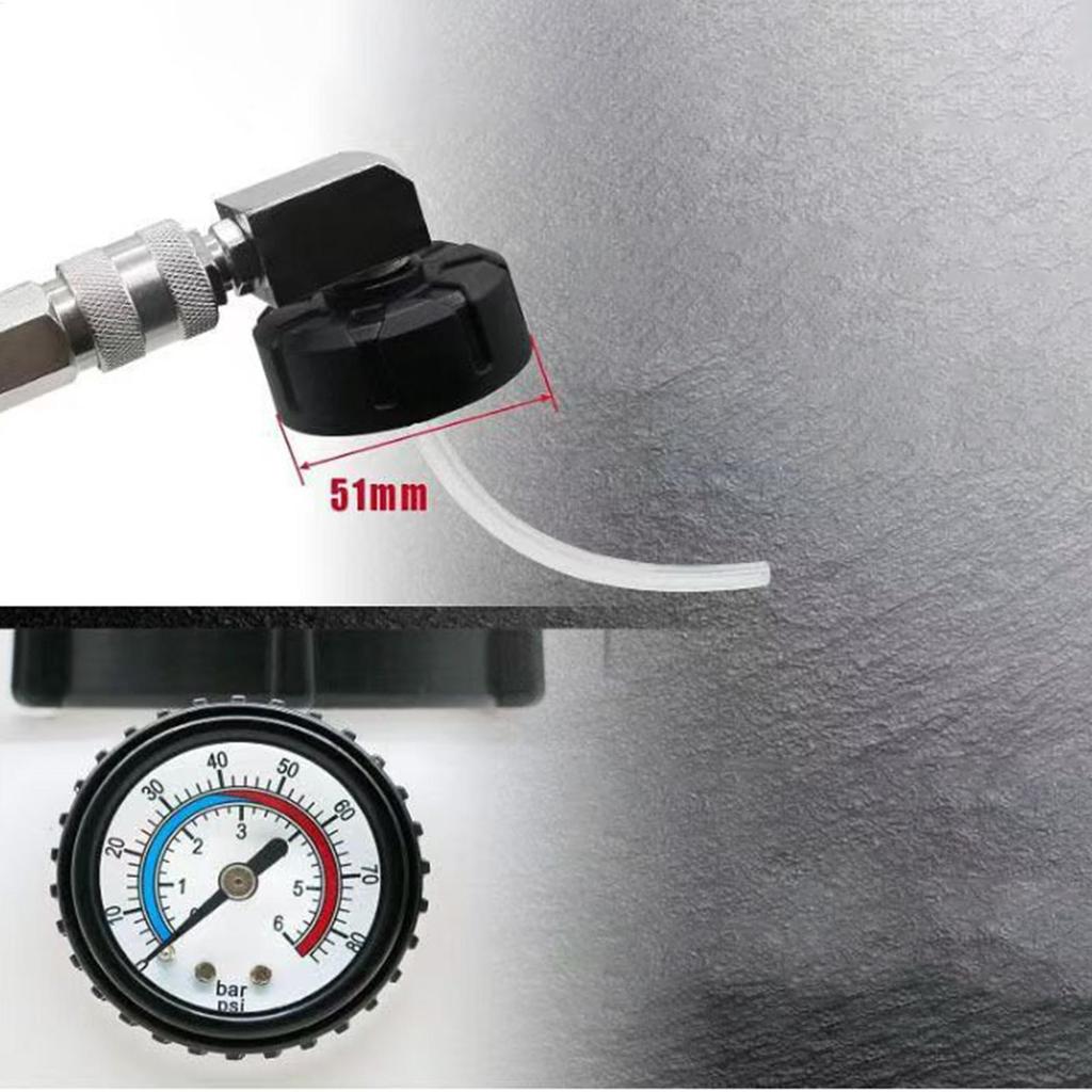 Brake Bleeder 3L Pressure Brake Bleeder Oil Change Bottle Single-Person Automotive Maintenance Tool For Professionals Working