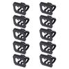 Automotive Front Bumper Fastener Clips Metal Replacement 15162843 Vehicle Grille Mounting Clip Suitable for Vehicle