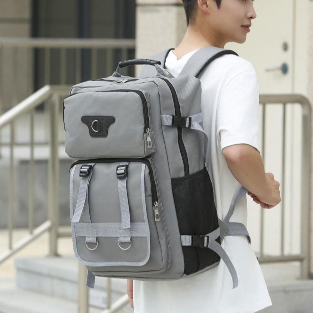 60L Men's Backpack Waterproof Outdoor Hiking Backpack Unisex Commuting Bag Cycling