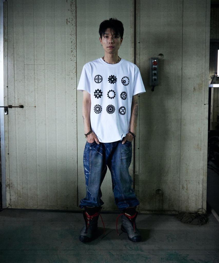 SMOKEASTAR Nine Gears T-Shirts(White)