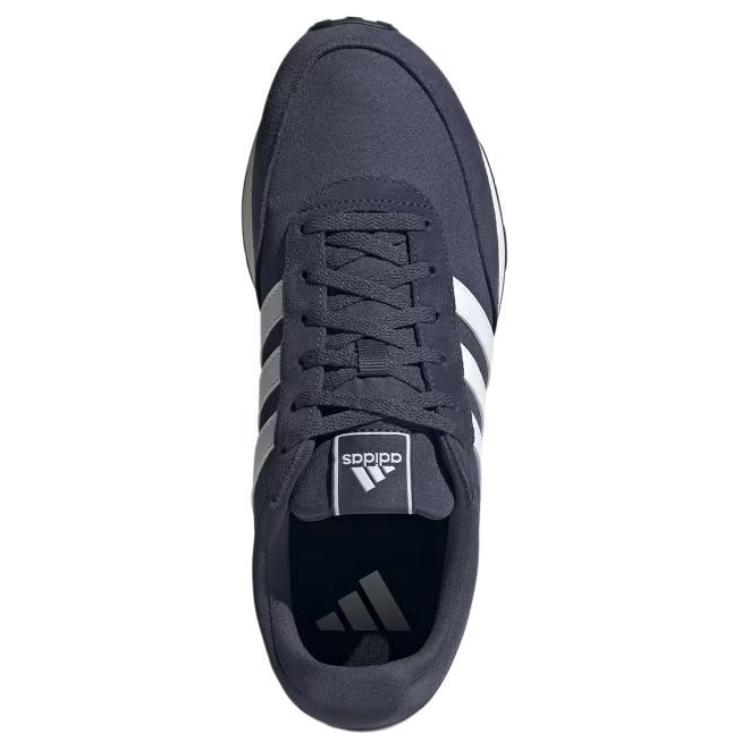 Adidas Neo Run 60S 3.0 Comfortable Versatile Non-Slip Durable Low-Top Short Distance Running Shoes Men Sneakers Blue White Black IE3825