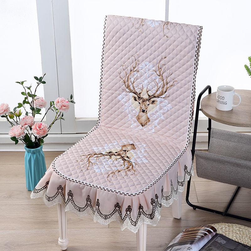 Advanced Universal Chair Cover Simple Dining Cushion Covers Table Tablecloth Home Decor Fabric Art Various Size Integrated and Split Styles Seat Mat