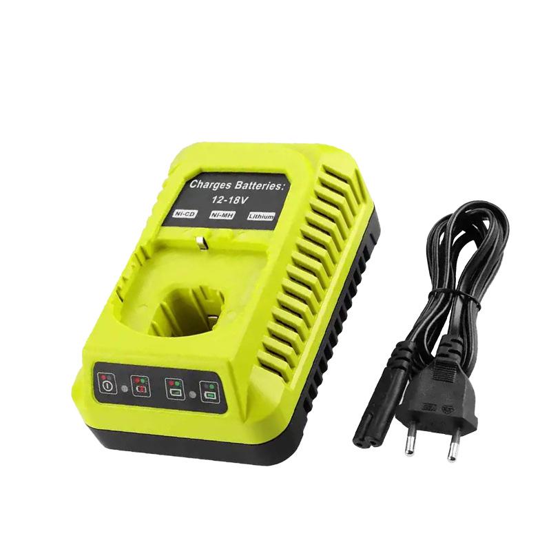 Ryobi P117 Fast Charger for 12V-18V Lithium Batteries with P108 Battery Replacement