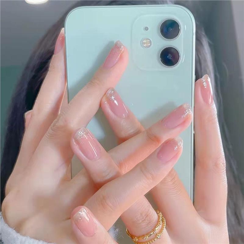 Best-Selling No-Bake Peel-Off Cherry Red Korean-Style Elegant Nail Polish