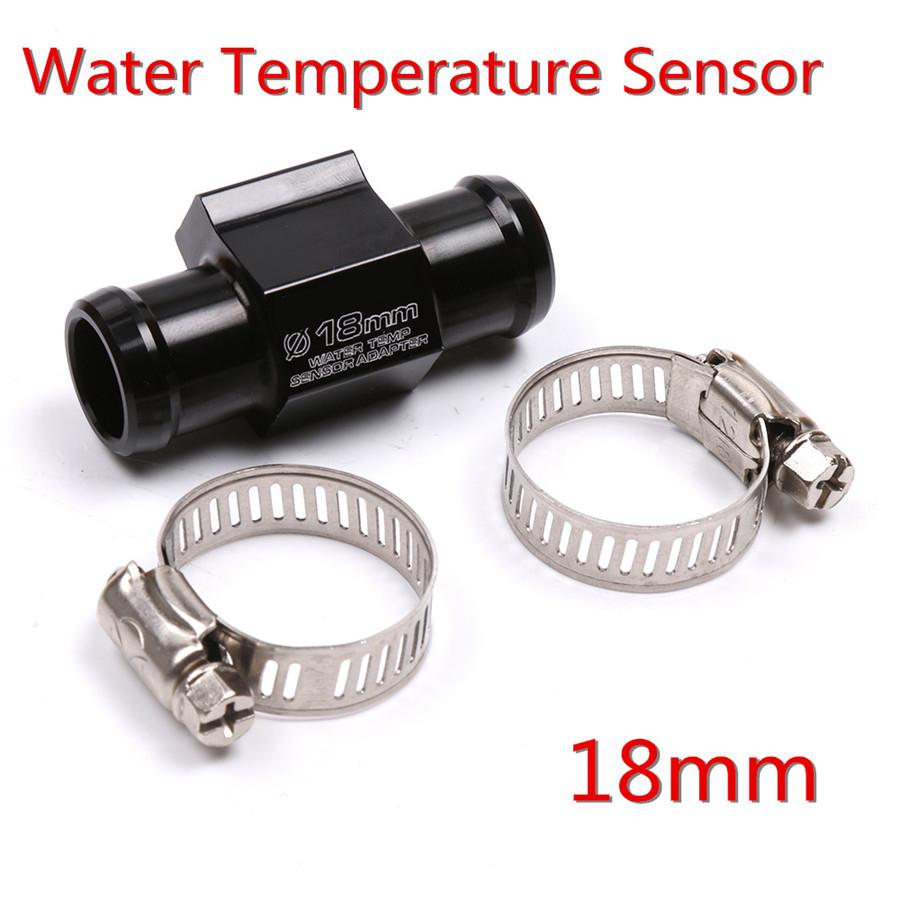 Universal Motorcycle Thermometer Instruments Water Temp Temperature Digital Display Gauge Meter With 18mm Temp Temperature Sensor Adapter