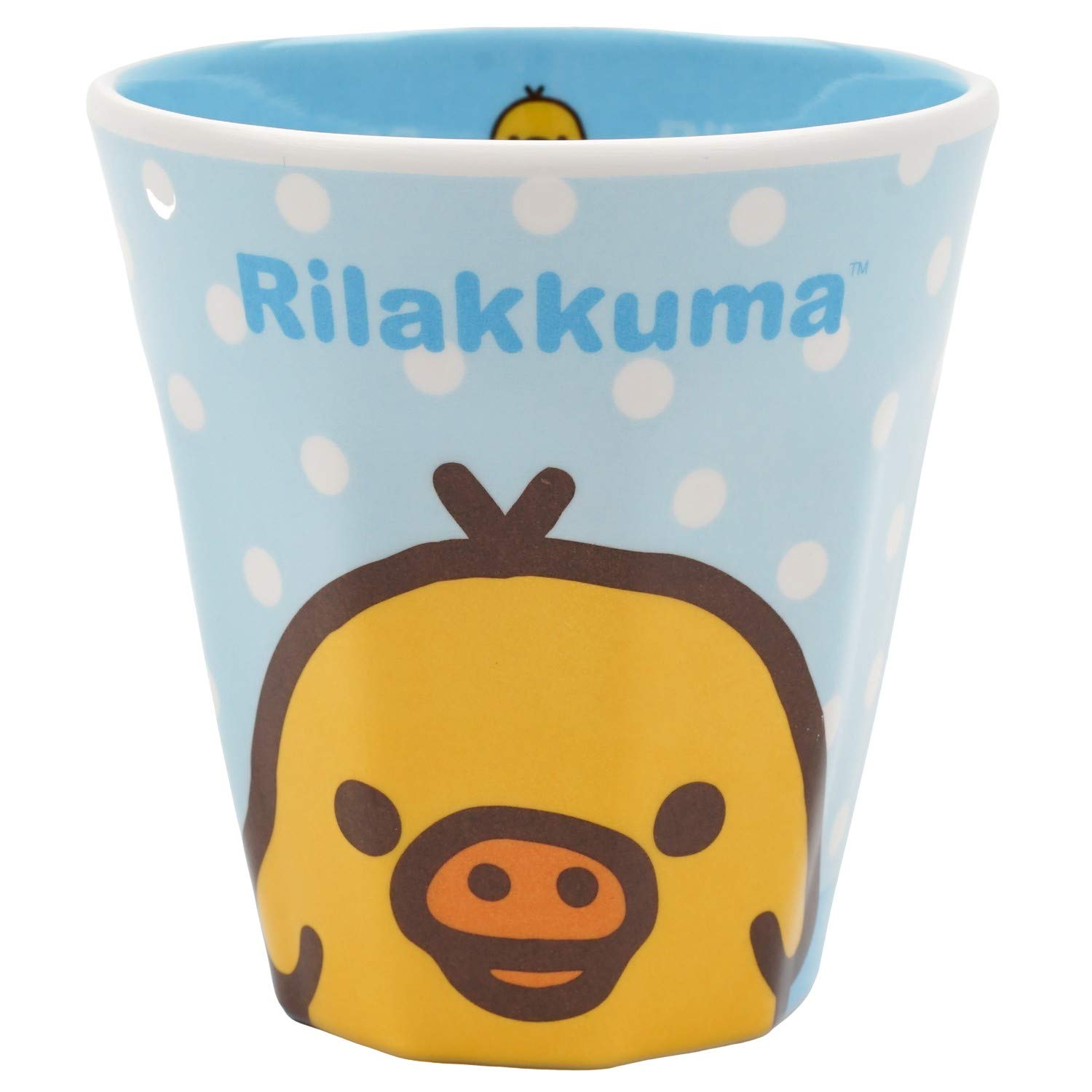 

Стакан Tsujicell Синий 270 мл Rilakkuma Меламиновая чашка Kiiroitori синий
