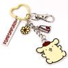 Hello Kitty Pompompurin Keyring with Charms