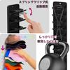 Hat Storage Holder Holds 10 Hats Spring Clip Type Mountable Adhesive Screw Mounting Available Closet Prevents Hats from Losing Display Storage
